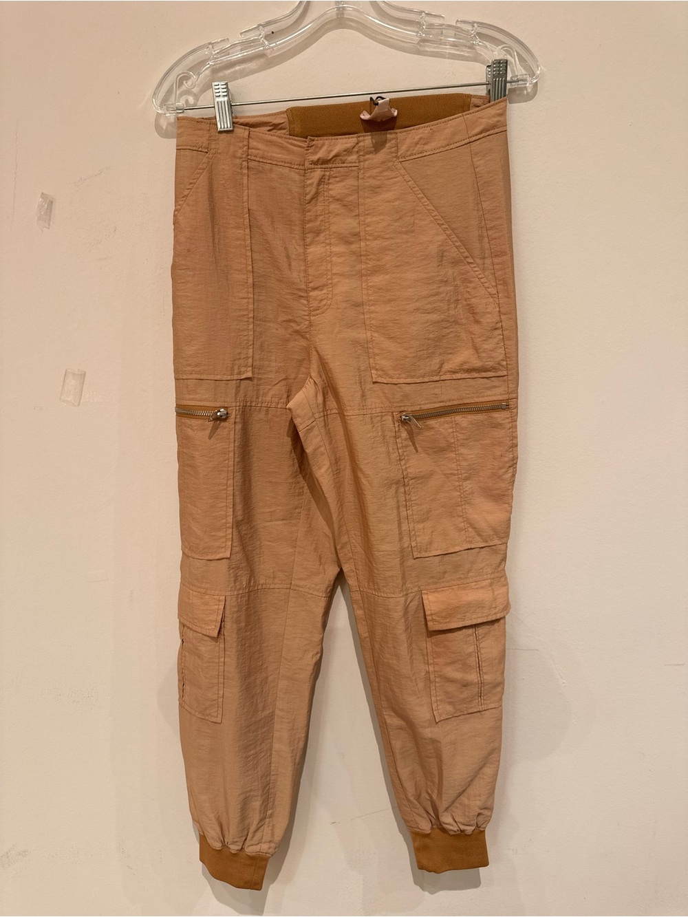 cinq a sept Peach Cargo Jogger Pants